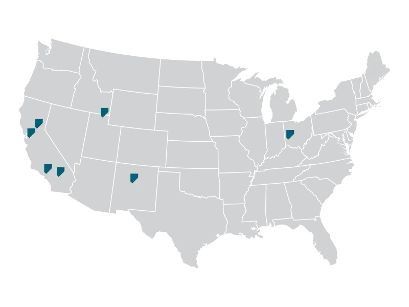 map of Poms locations